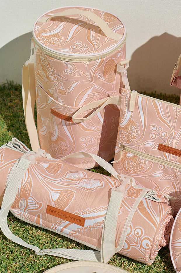 Trailing Natives Picnic Barrel Cooler Bag