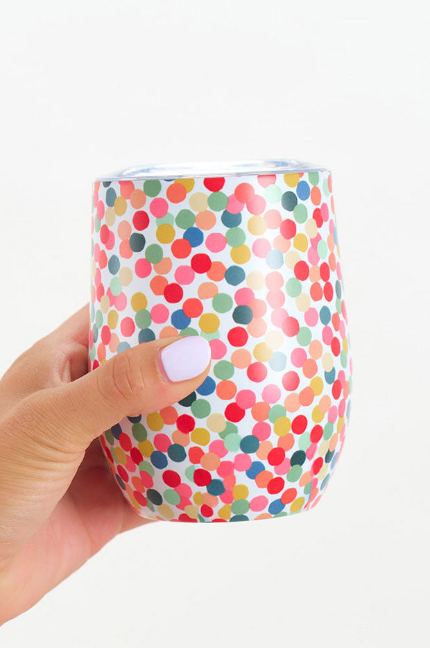 Confetti Wine Tumbler 350ml