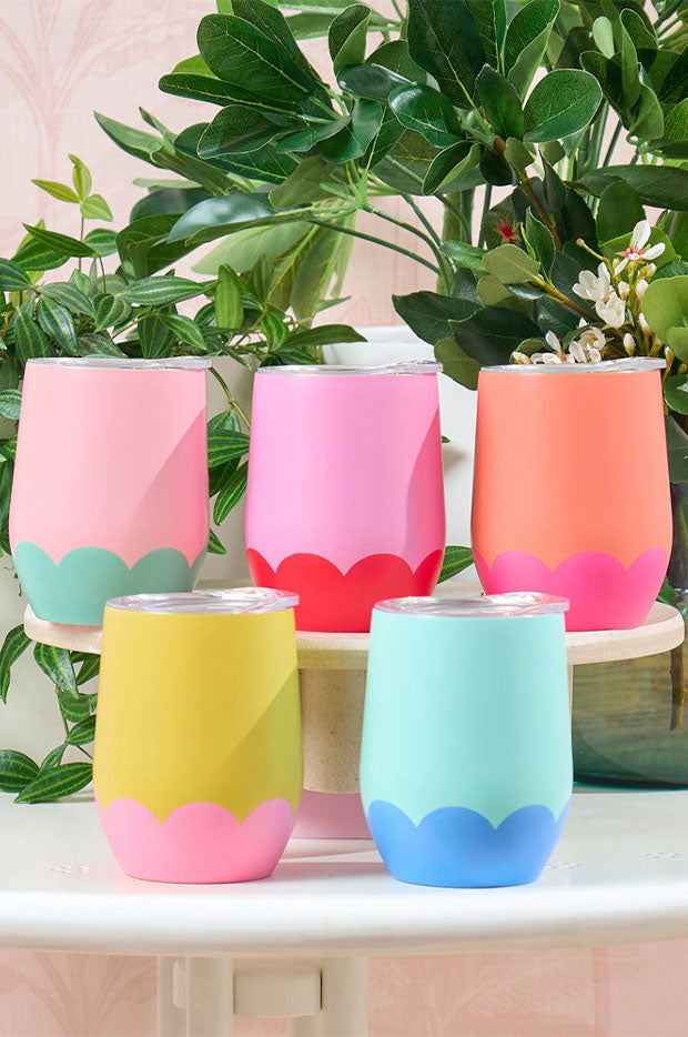 Wave Stainless Wine Tumbler 350ml