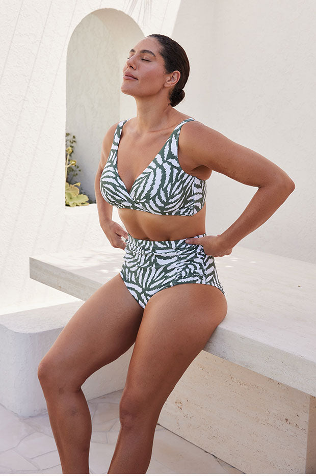 Alabastron Delacroix Cross Front Bra