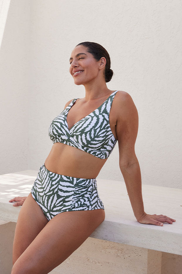 Alabastron Delacroix Cross Front Bra