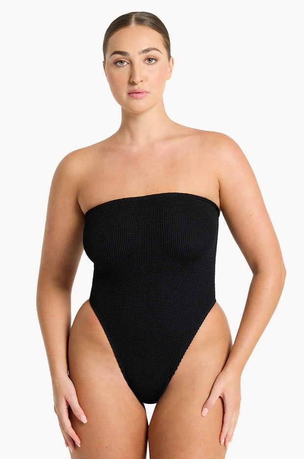 Recycled Fane Bandeau One Piece