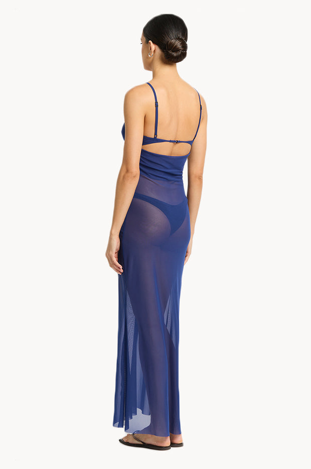 Mesh Cindy Ring Maxi Dress