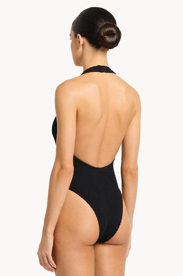 Recycled Ava Halter One Piece