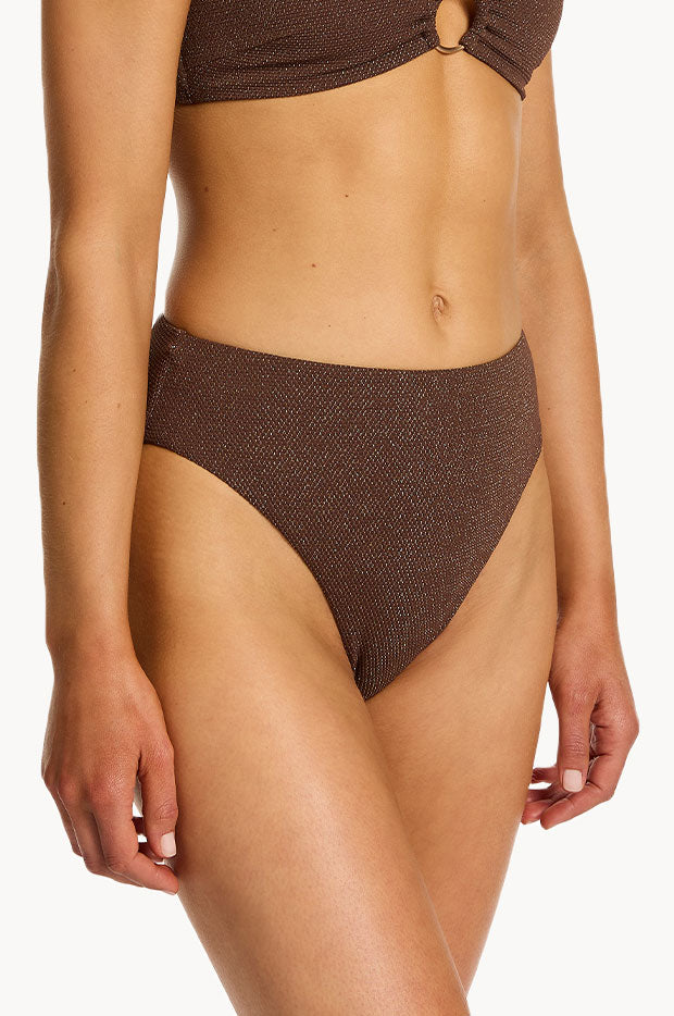 Tirari Nights High Waist High Leg Pant