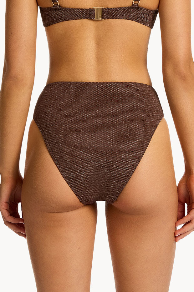 Tirari Nights High Waist High Leg Pant