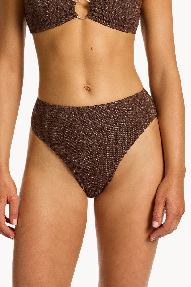 Tirari Nights High Waist High Leg Pant