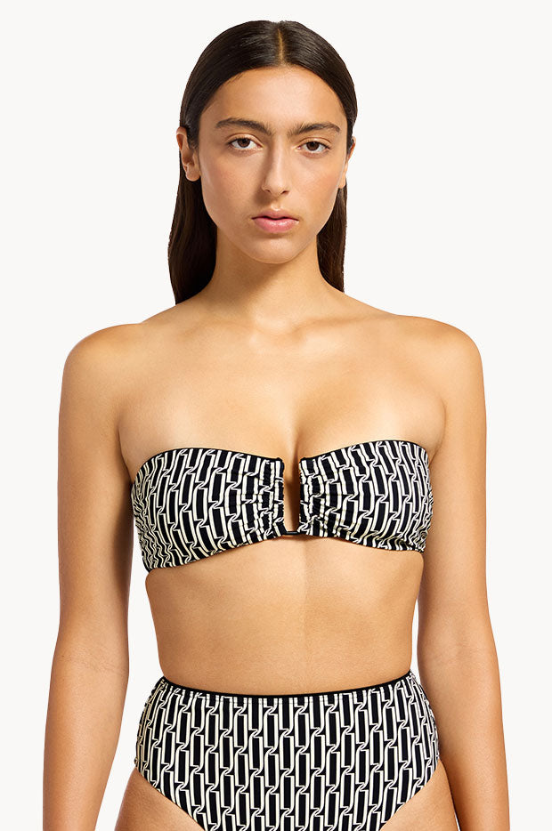 Spring Geo U Trim Bandeau