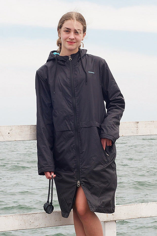 Adult Waterproof Towelling Zip Parka XS-3XL