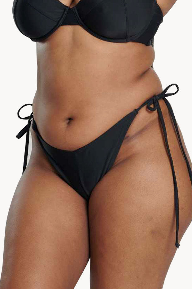 Plain Cheeky Tie Side Pant