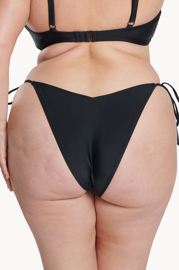 Plain Cheeky Tie Side Pant