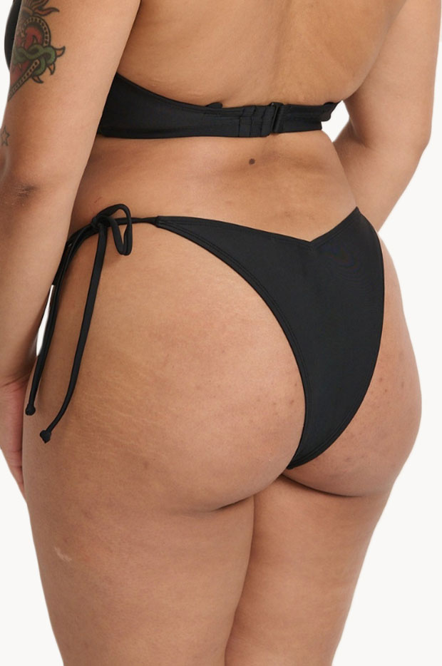 Plain Cheeky Tie Side Pant