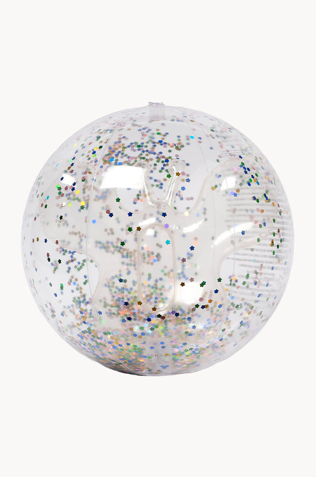 Glitter Cotton Candy 3D Inflatable Beach Ball