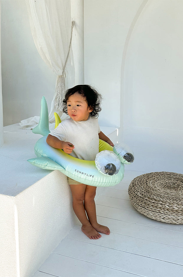 Kids Salty The Shark Tube Pool Ring