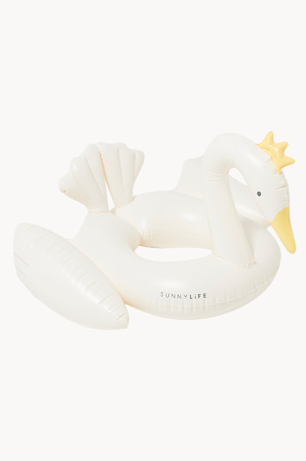 Kids Princess Swan Tube Pool Ring