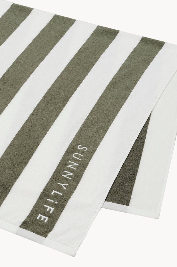 The Vacay Stripe Beach Towel