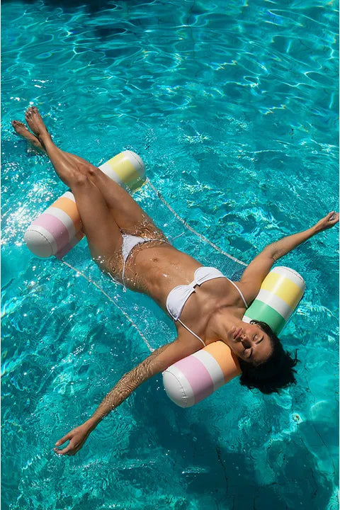 Pastel Gelato Poolsde Hammock Float