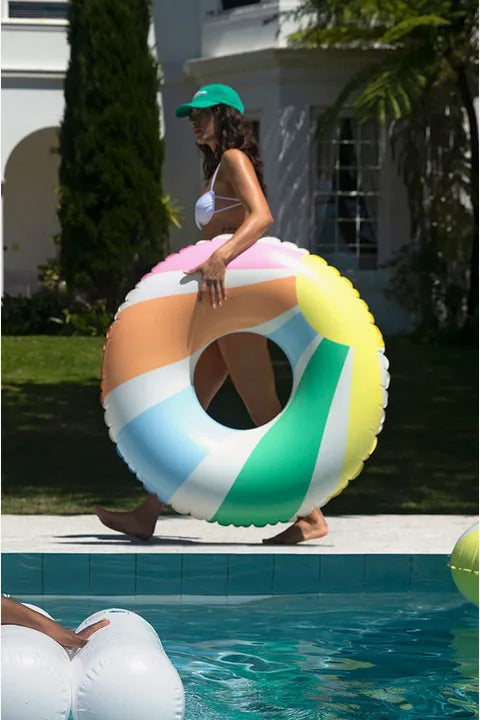 Pastel Gelato Pool Side Tube Float