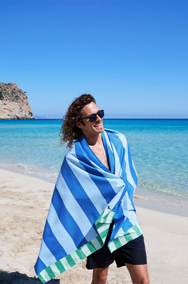 Stripe Clubhouse Microfibre Towel