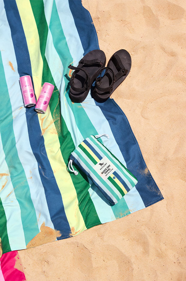 Stripe Summer Microfibre Towel