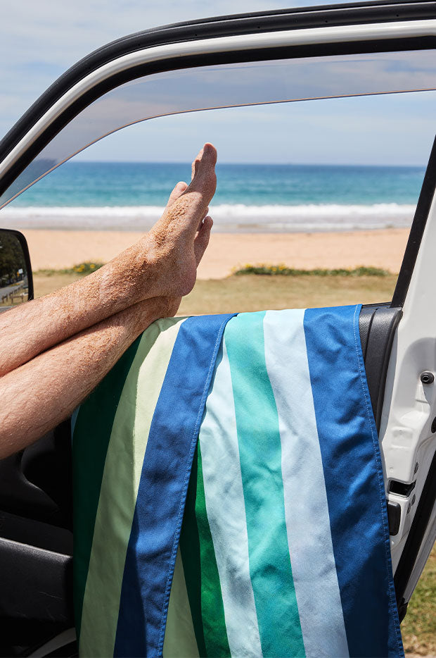 Stripe Summer Microfibre Towel