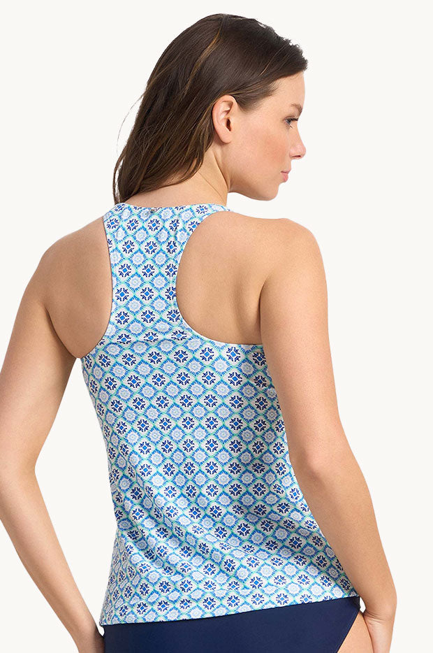 Delight High Neck Tankini Separate