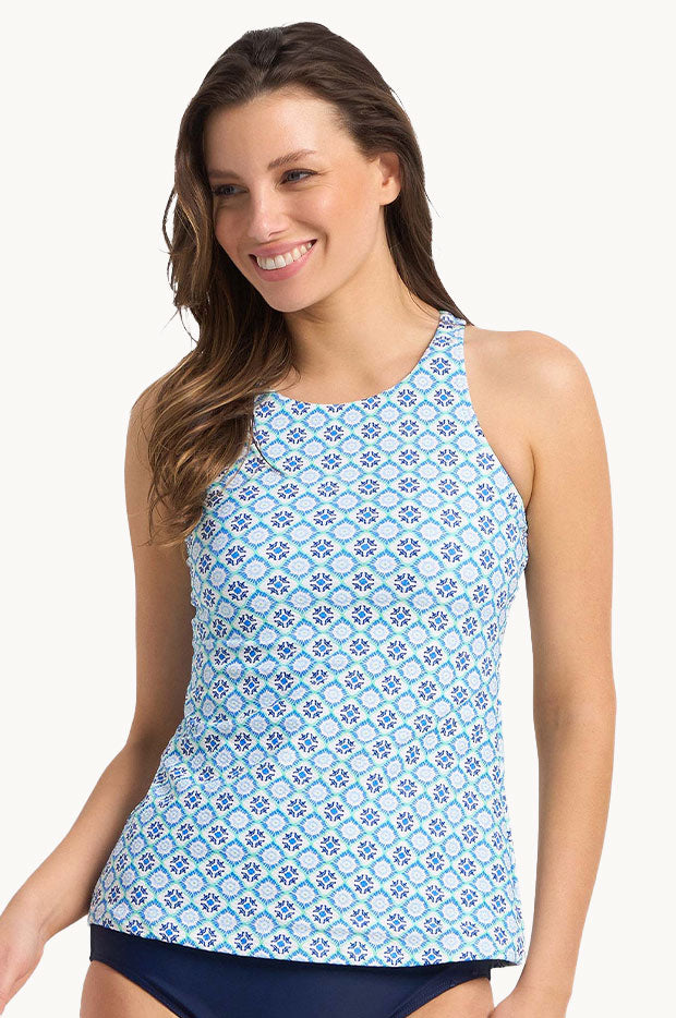 Delight High Neck Tankini Separate